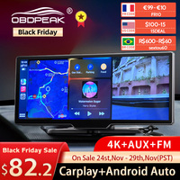 K2 kamera na deskę rozdzielczą 4K 2160P lusterko samochodowe nagrywanie wideo Carplay i Android automatyczne połączenie bezprzewodowe 5G WiFi nawigacja GPS Dashboard DVRs 1